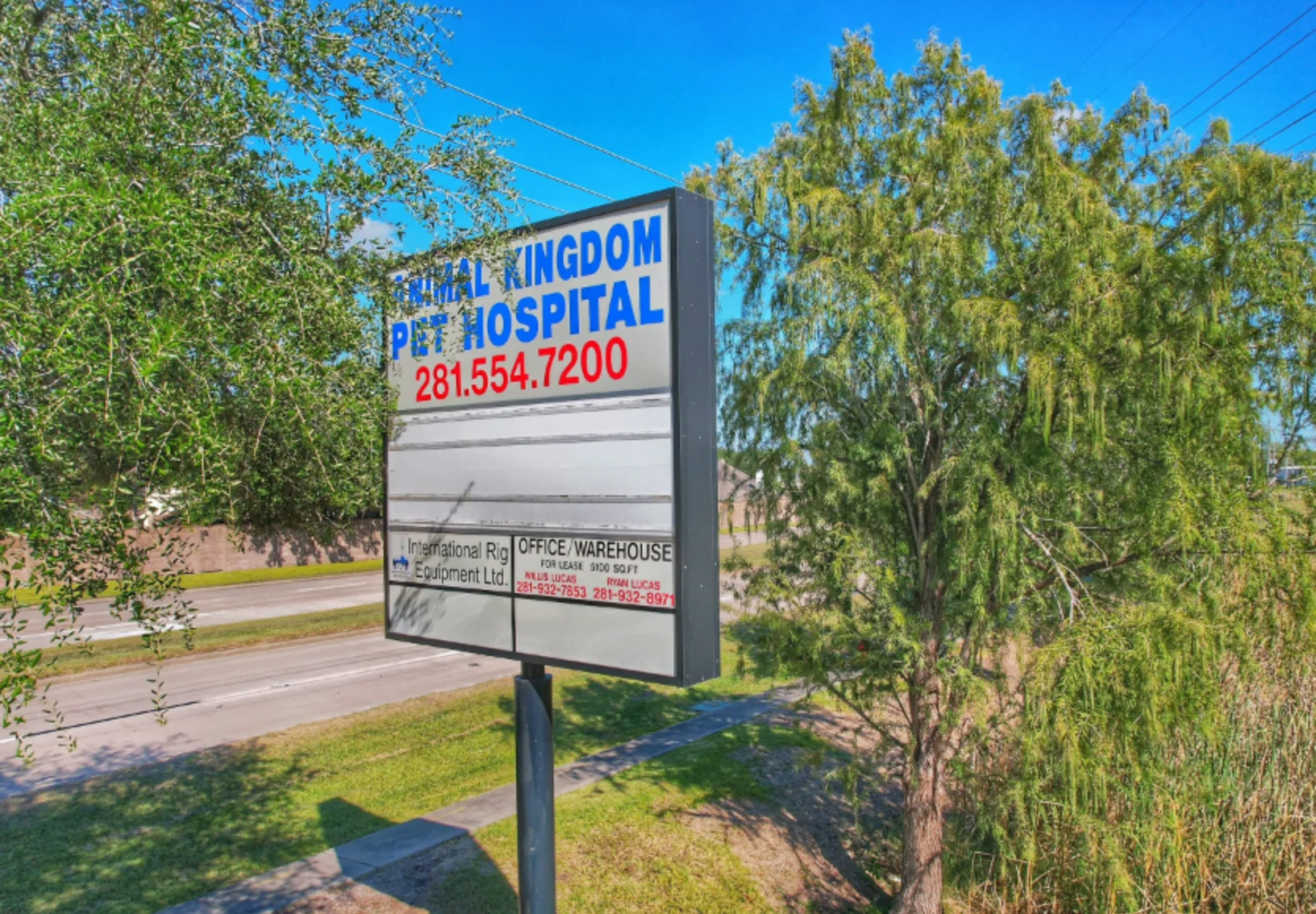 Animal Kingdom Pet Hospital's Exterior Sign